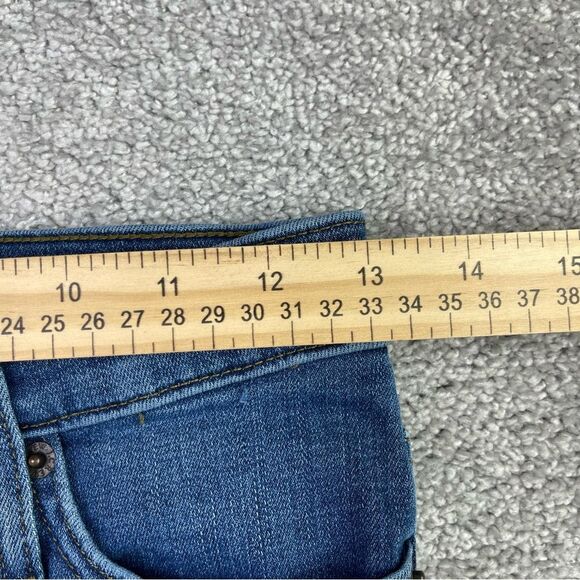 J. Crew Factory Jeans Women's 26 Blue Skinny High Rise Dark Denim AG926 - Picture 8 of 12